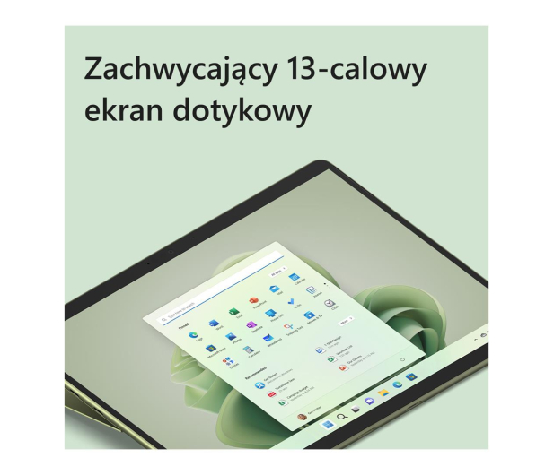 Microsoft Surface Pro 9 i5/8GB/256GB/Win11 (Leśna Zieleń) - 1081282 - zdjęcie 12